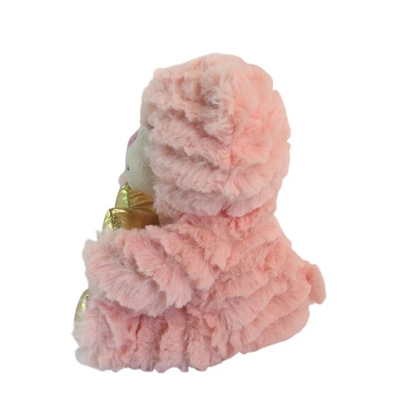 Animal Adventure Pink Teddy Bear 8" Plush Gold You Are My Sunshine Heart - Picture 5 of 9